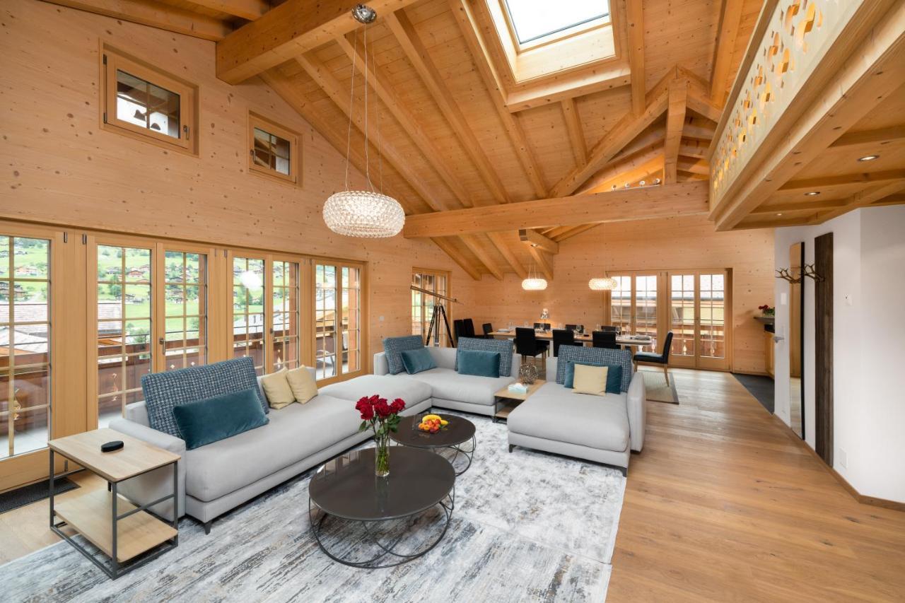 Chalet Alia And Apartments-Grindelwald By Swiss Hotel Apartments Buitenkant foto