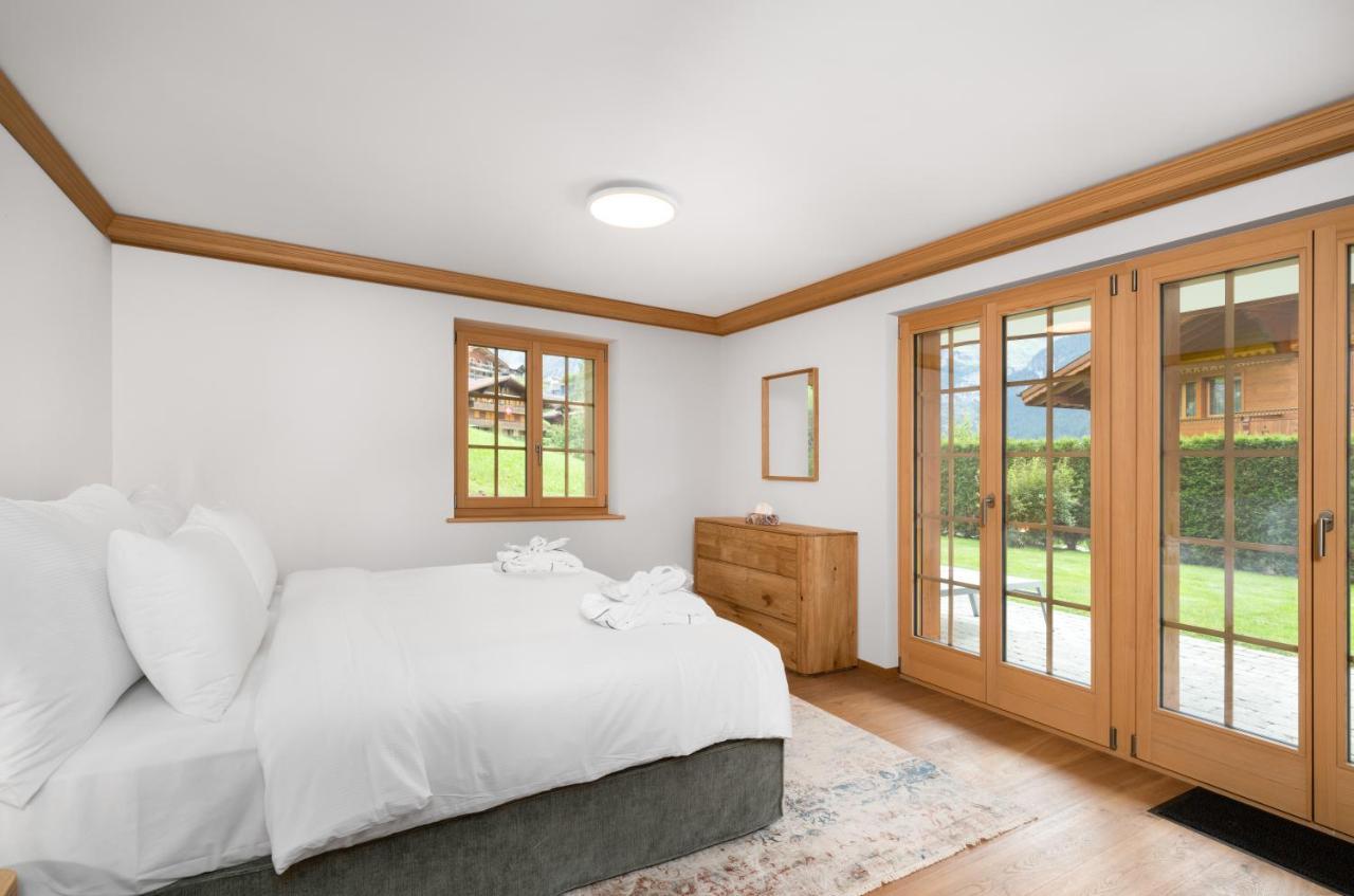 Chalet Alia And Apartments-Grindelwald By Swiss Hotel Apartments Buitenkant foto