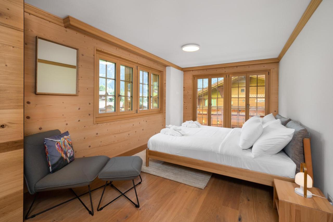 Chalet Alia And Apartments-Grindelwald By Swiss Hotel Apartments Buitenkant foto