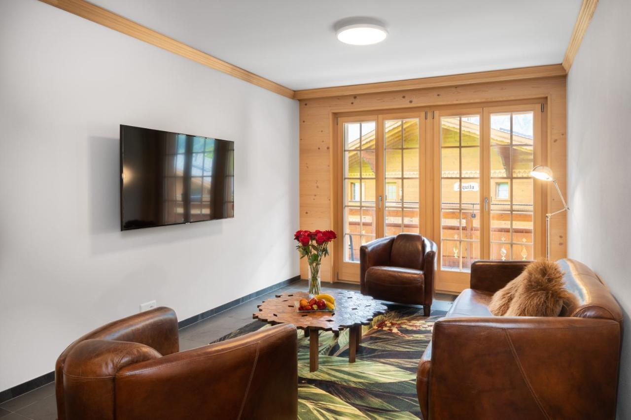 Chalet Alia And Apartments-Grindelwald By Swiss Hotel Apartments Buitenkant foto