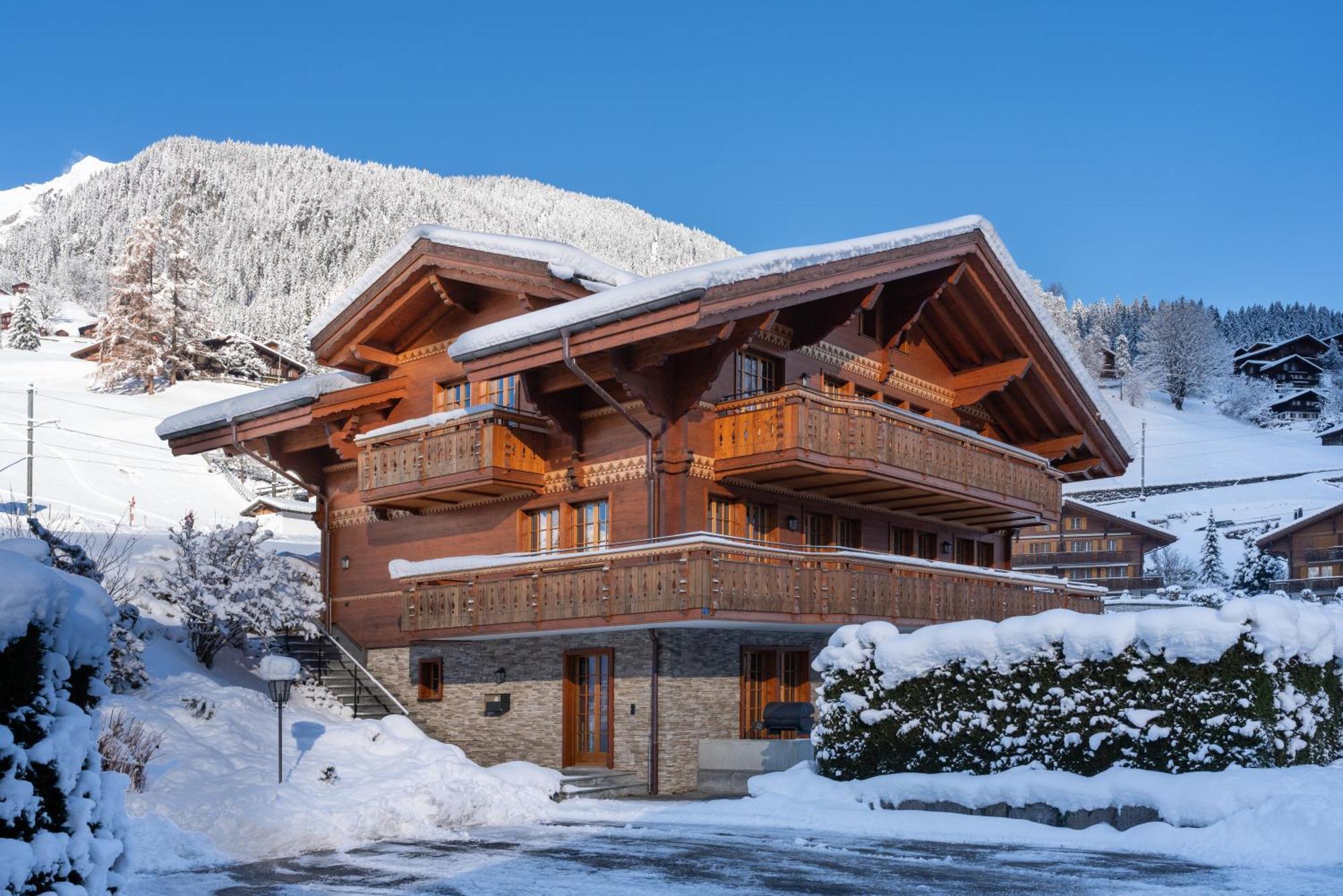 Chalet Alia And Apartments-Grindelwald By Swiss Hotel Apartments Buitenkant foto