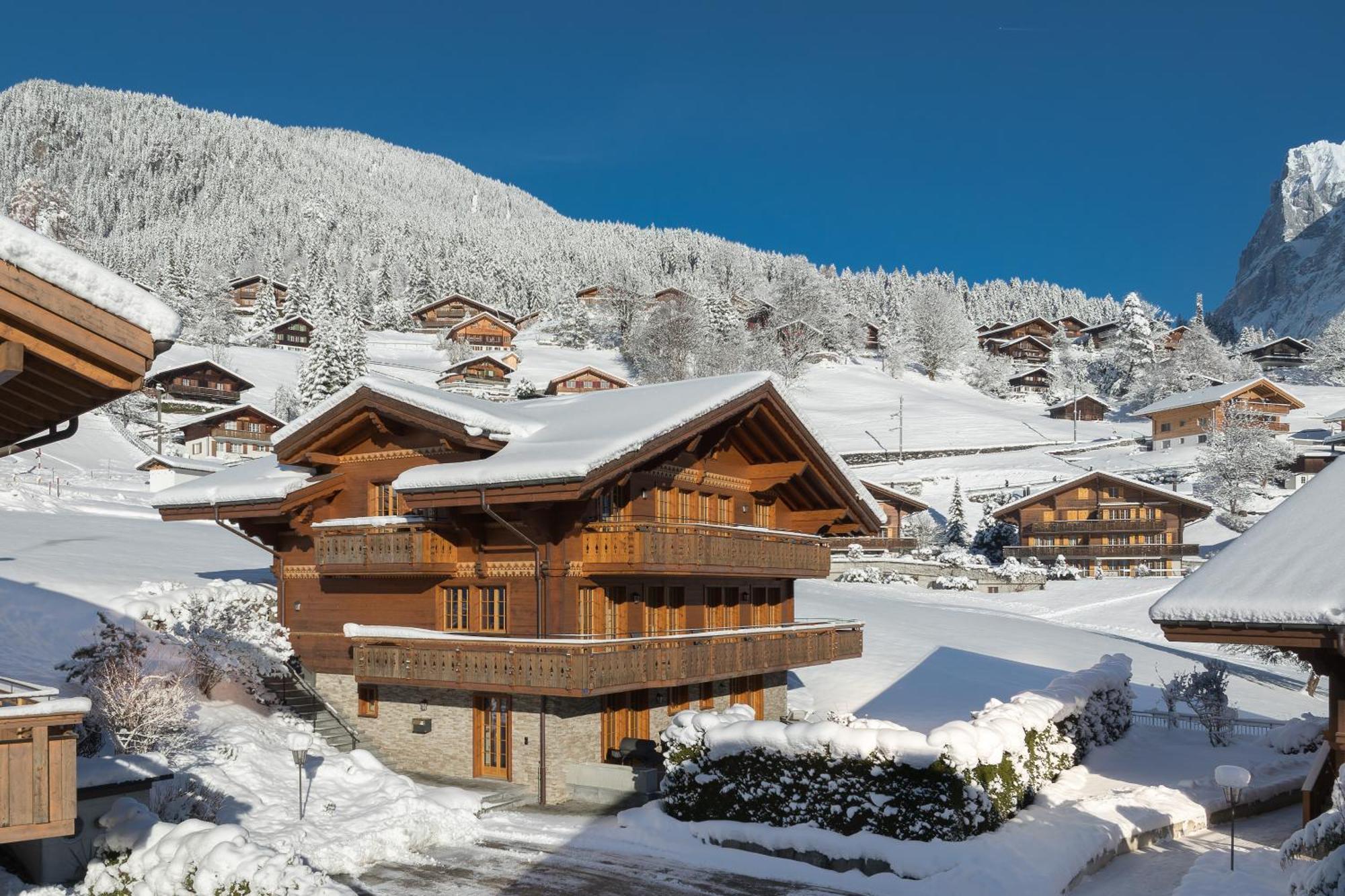 Chalet Alia And Apartments-Grindelwald By Swiss Hotel Apartments Buitenkant foto