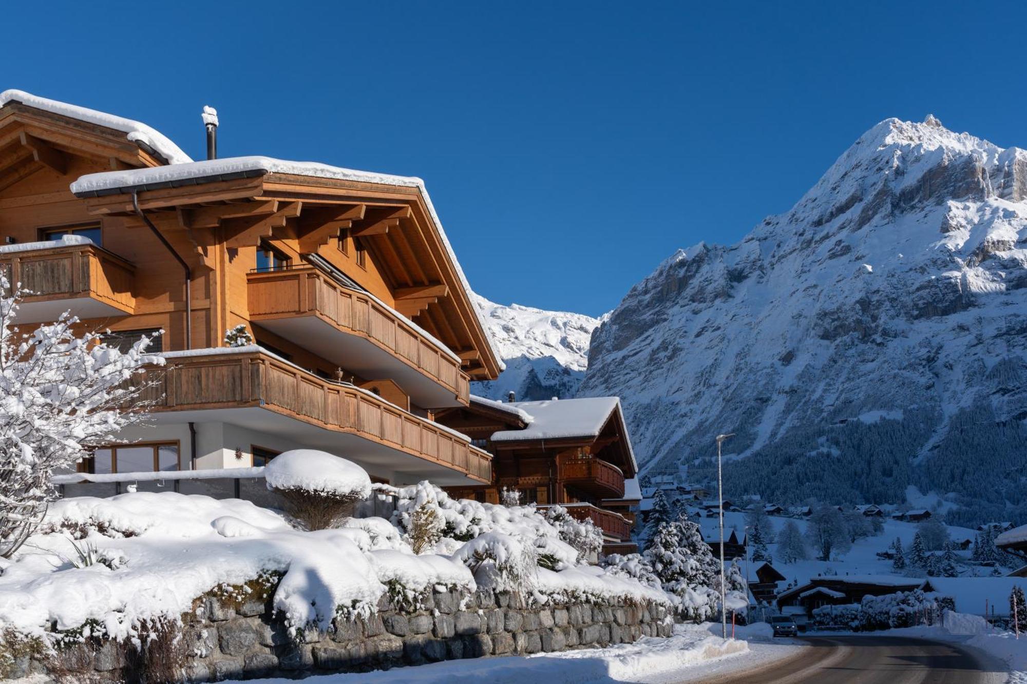 Chalet Alia And Apartments-Grindelwald By Swiss Hotel Apartments Buitenkant foto