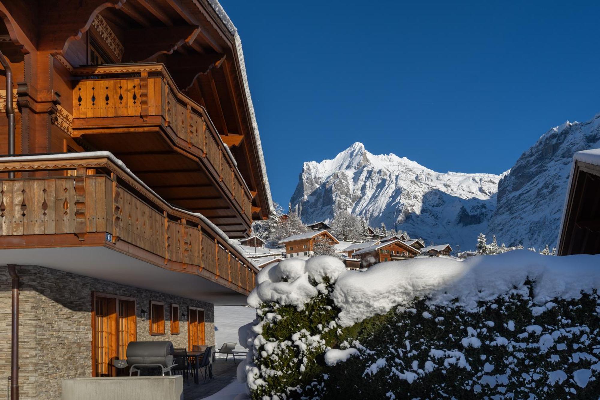 Chalet Alia And Apartments-Grindelwald By Swiss Hotel Apartments Buitenkant foto