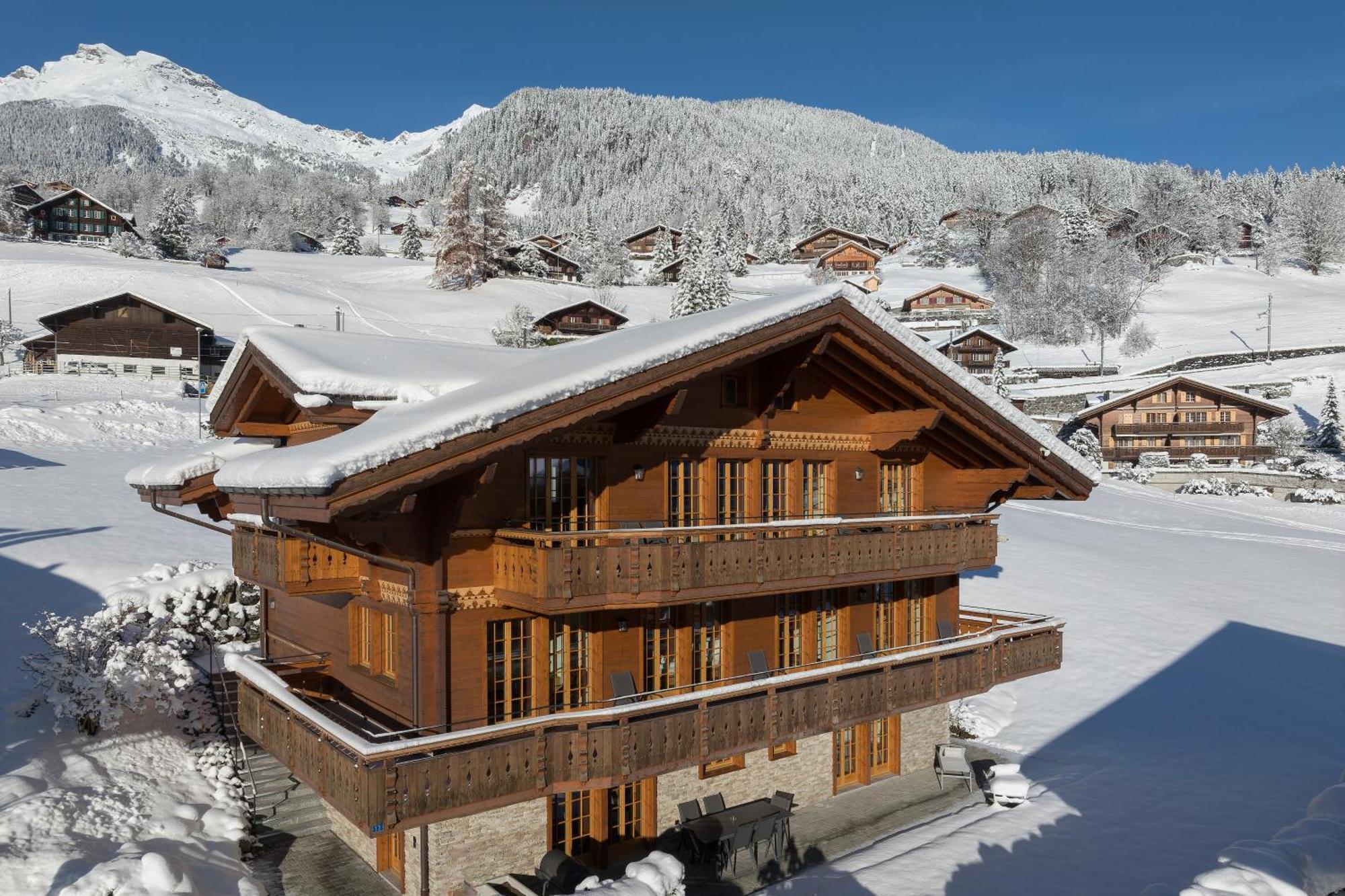 Chalet Alia And Apartments-Grindelwald By Swiss Hotel Apartments Buitenkant foto